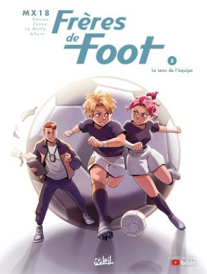 couverture, jaquette Frères de foot 2  - Le sens de l'équipe (soleil bd) BD