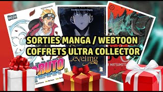 vidéo Unboxing - Coffrets Exclusifs A Gagner / Top des sorties Manga Septembre/Octobre